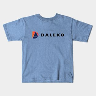 Daleko logo - dark horizontal Kids T-Shirt